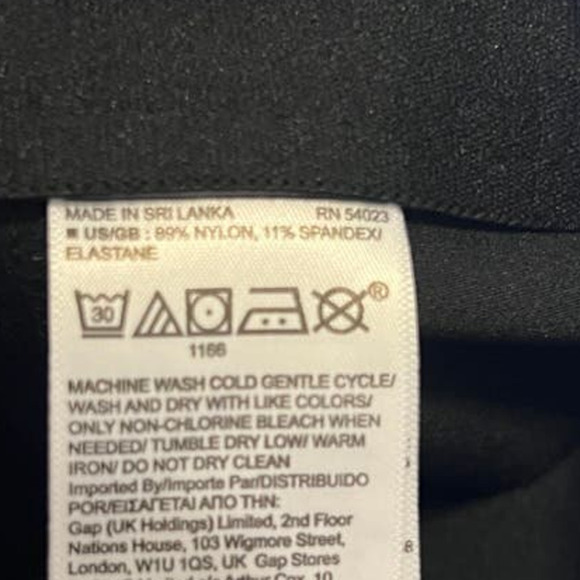 Banana Republic Black Dress Pants 2 - Picture 9 of 12